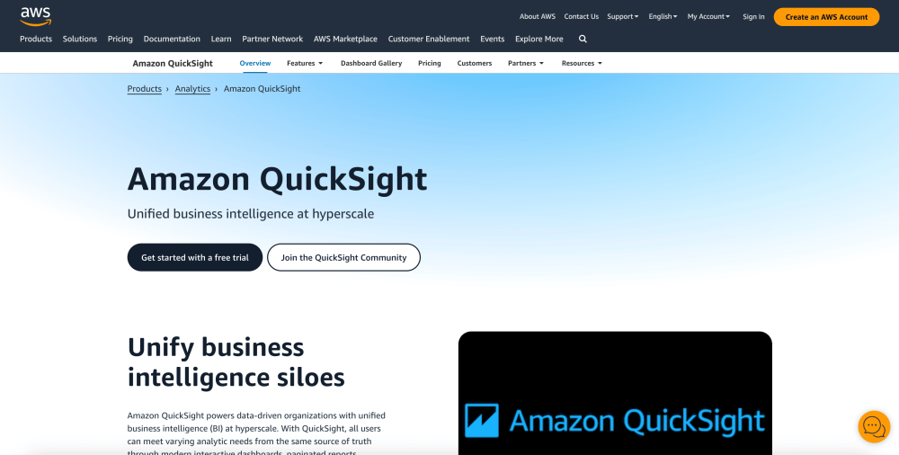 Amazon QuickSight