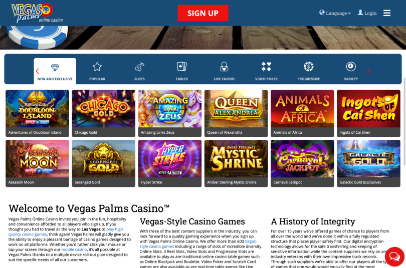Vegas Palms screenshot