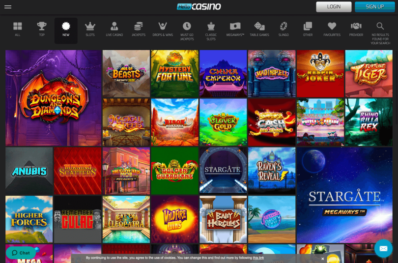 Hello Casino New Games