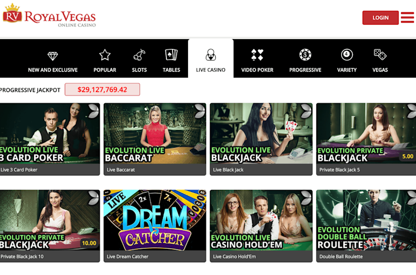 Royal Vegas screenshot 9 Royal Vegas screenshot