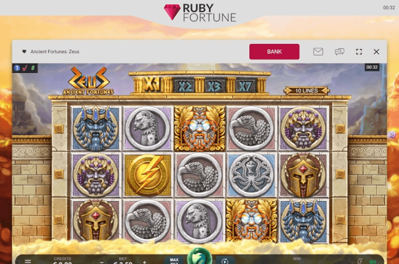 Ruby Fortune screenshot