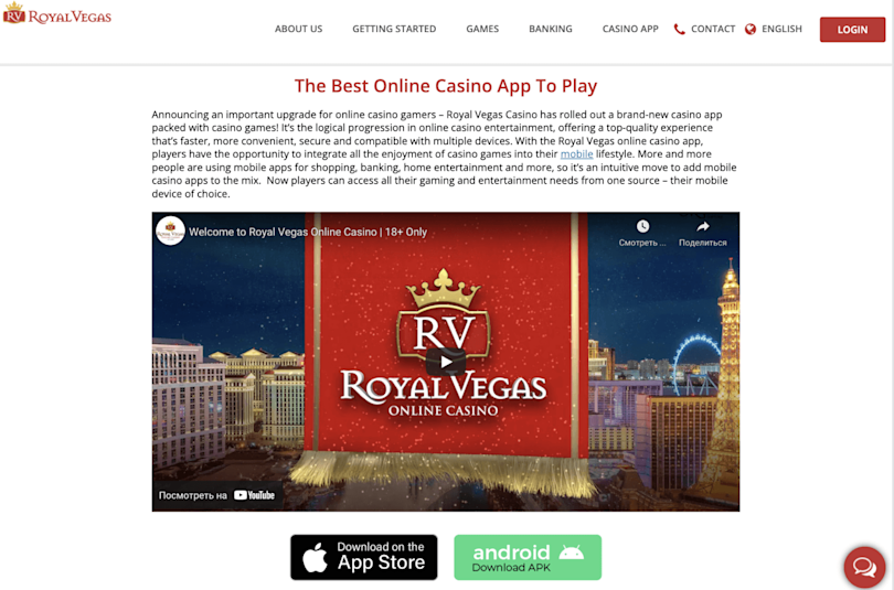 Royal Vegas screenshot 3 Royal Vegas screenshot
