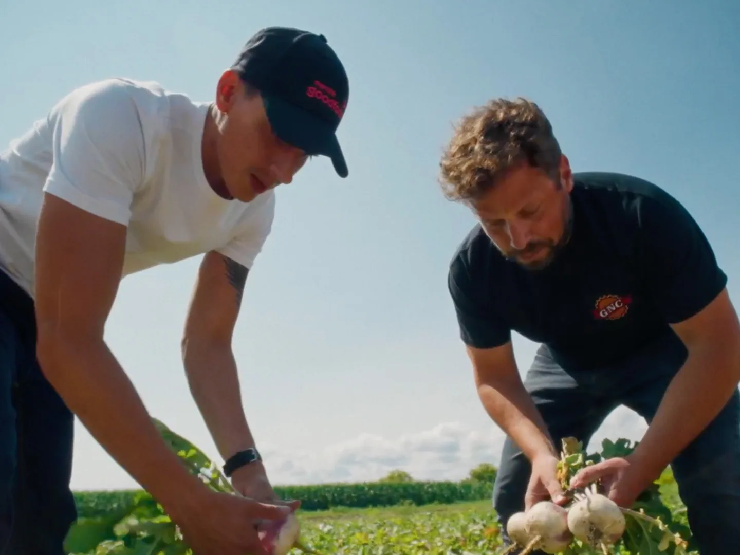 Daniel Posada and Guillaume Henri Owner of GNC Farms