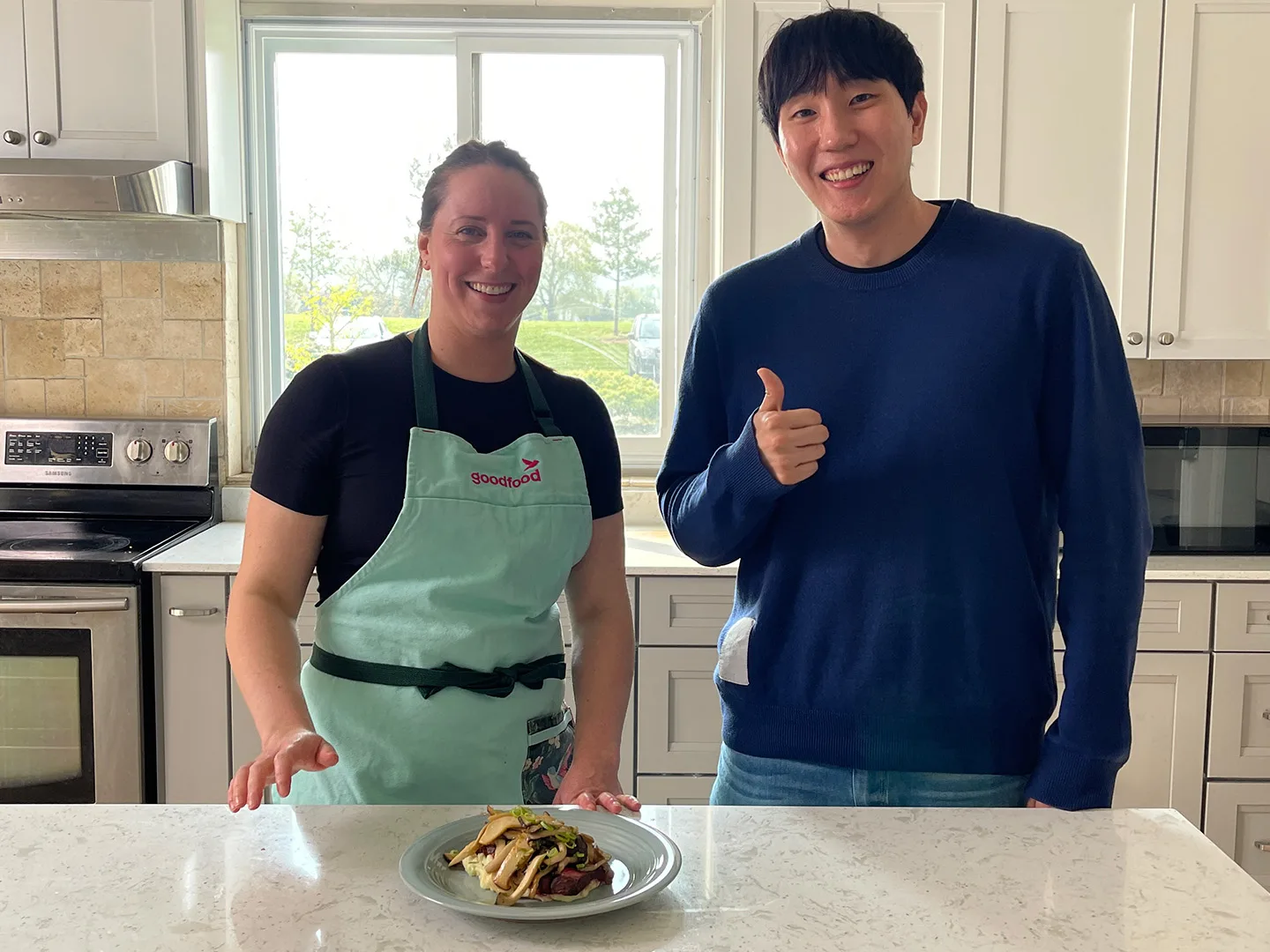 Founder Ben Park and Jordana - Enviro Mushrooms Farms