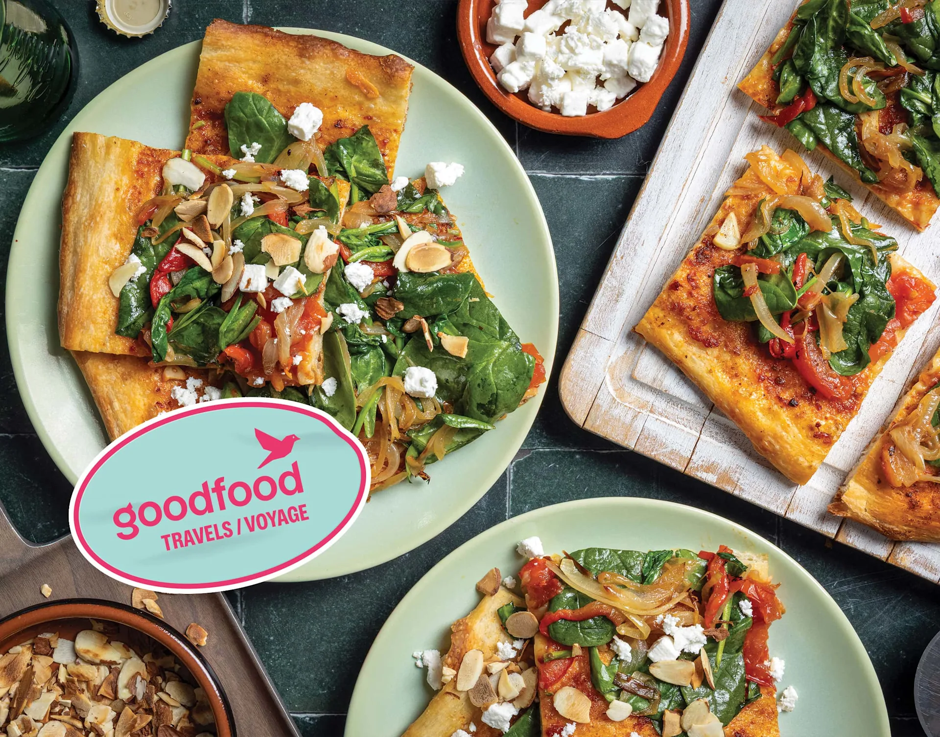 GF Travels Spain Web Catalan-Coca---Spanish-flatbread-with-Roasted-Red-Peppers,-onions-&-spinach BS CL-16 W549