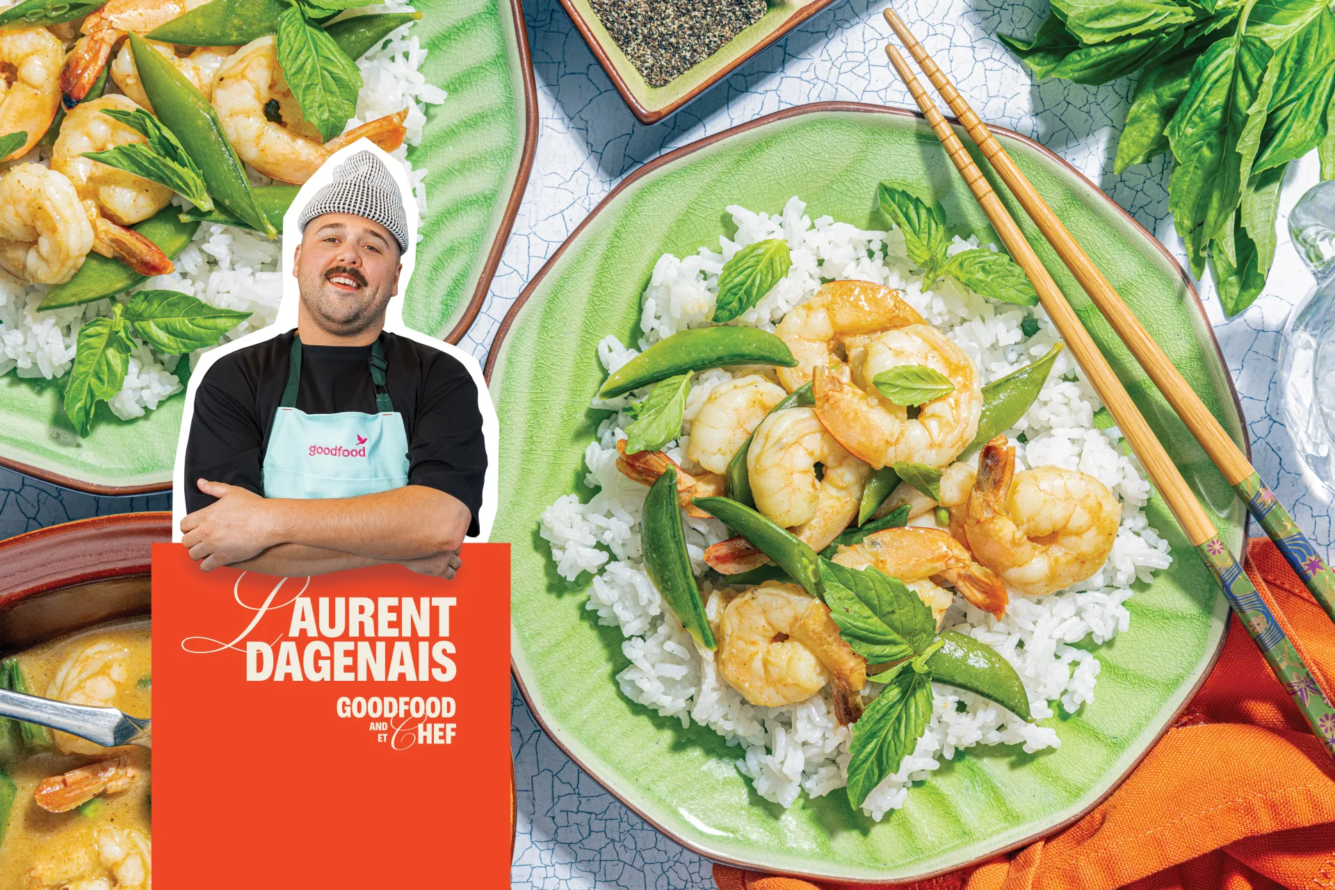 Thai Shrimp Green Curry Laurent Dagenais Goodfood & Chef