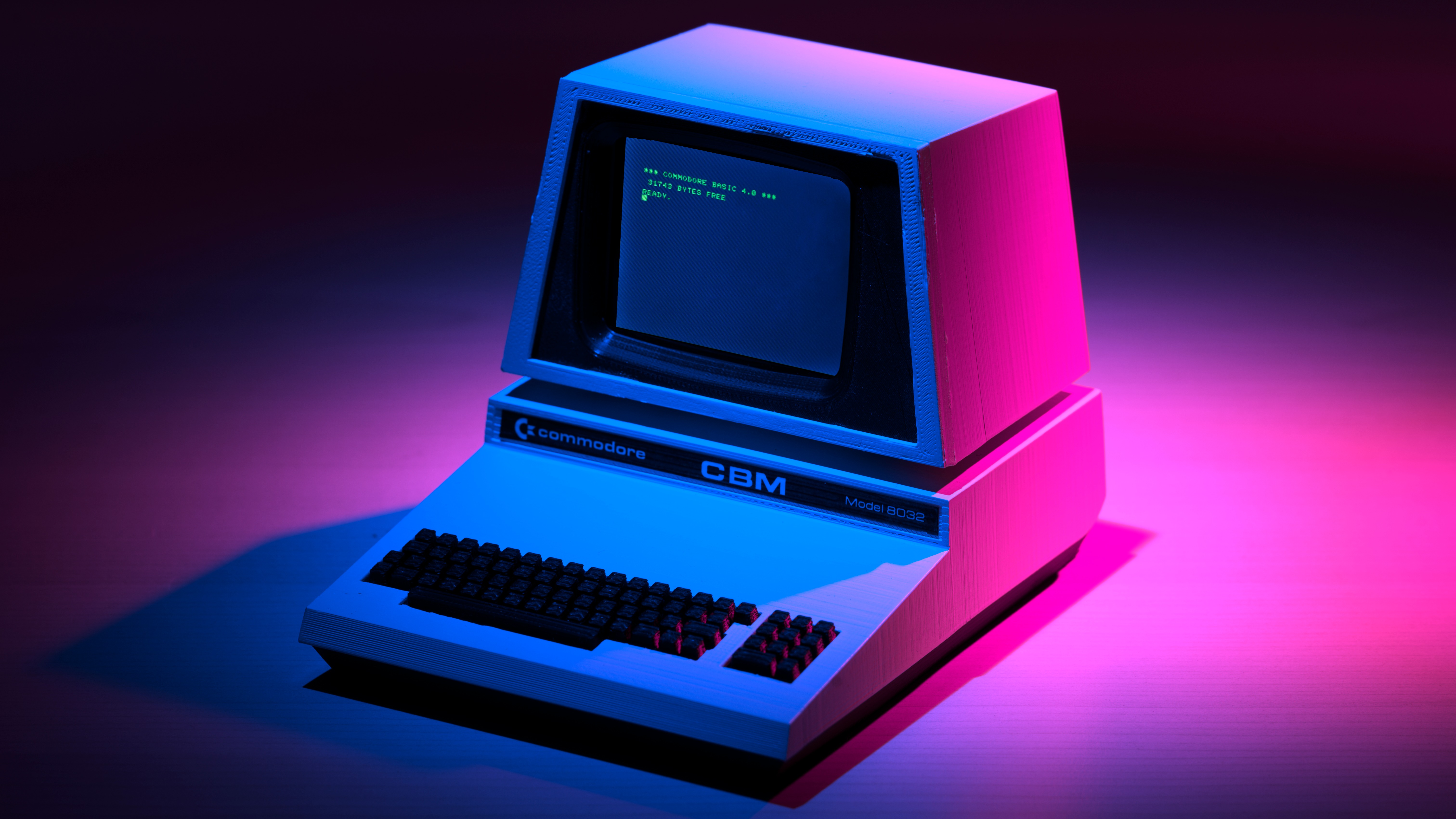 Don't be afraid of the dark - Commodore computer