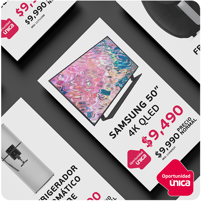 tarjetas banner 50 oportunidades únicas
