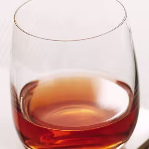 A glass of Bulleit Rye sazerac. Click to find our recipe for bourbon sazerac