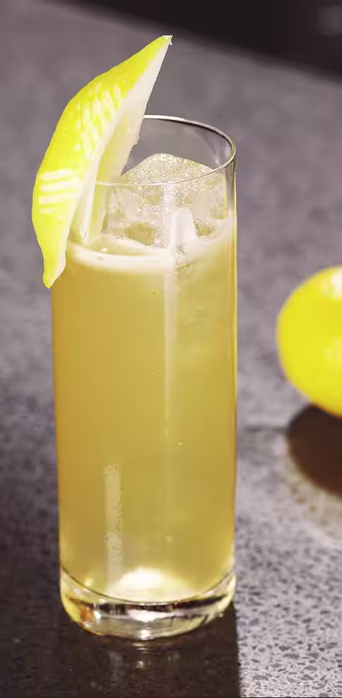 Bourbon Lemon Tonic.  Click to discover the recipe