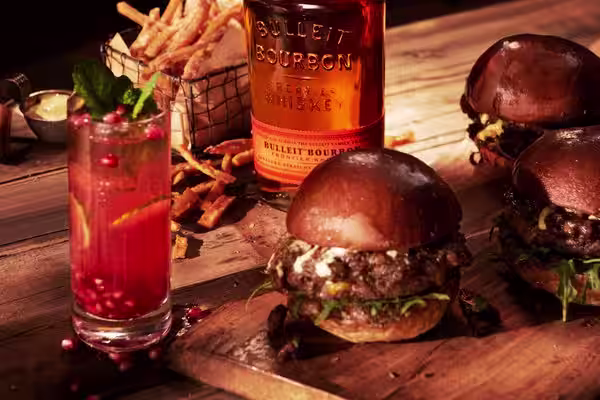 A Ryes Up cocktail. Click to find our recipe for Ryes Up