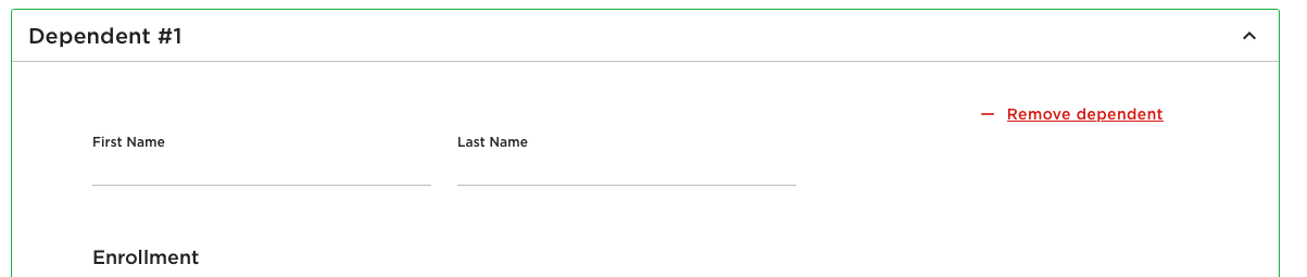 Add dependent fields screenshot