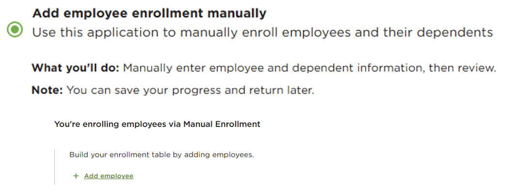 add employee manually screenshot