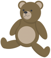 Graphic of teddy bear