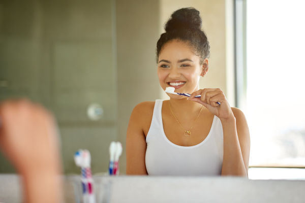 Make the most of those 120 seconds—the amount of brushing time recommended by the American Dental Association—by multitasking as you clean your teeth. 