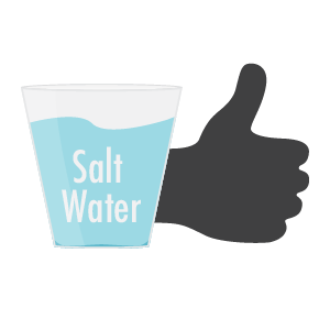 Benefits of Salt Water Graphic