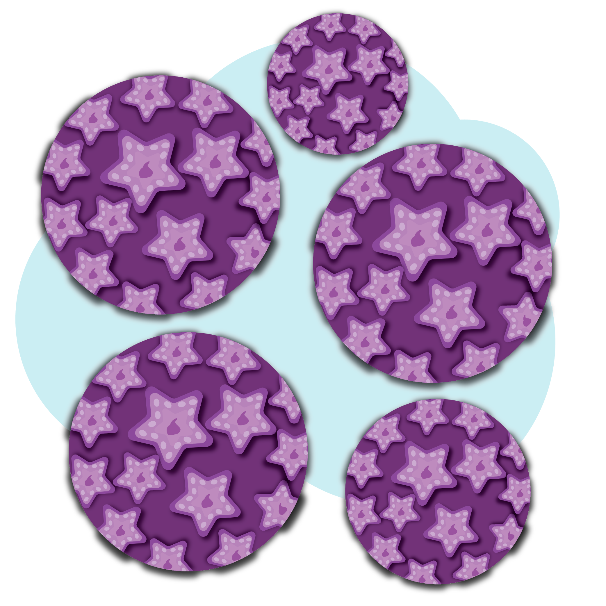 Illustration of an HPV cell