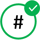 Complete icon