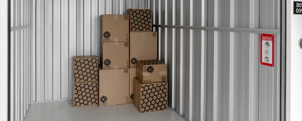 What storage unit size for a 1-bedroom flat in Brentford