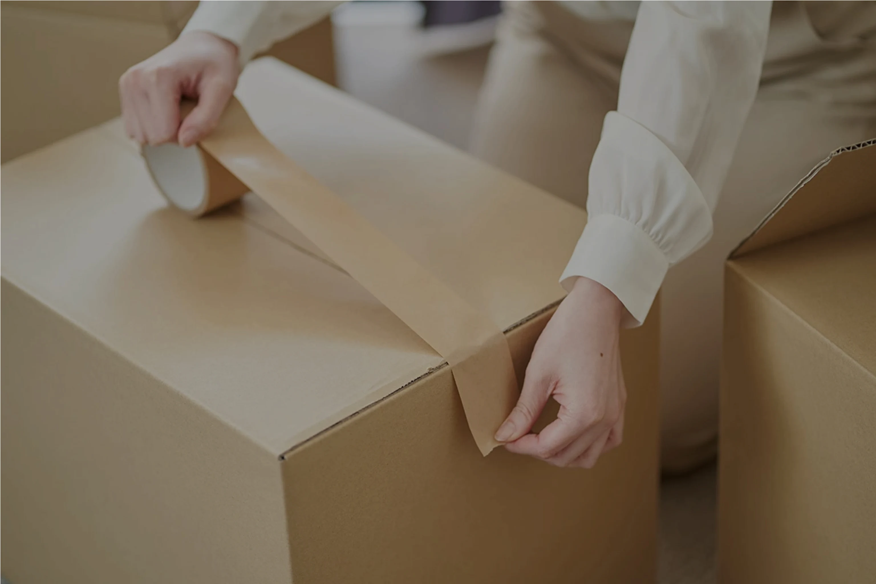 packing boxes