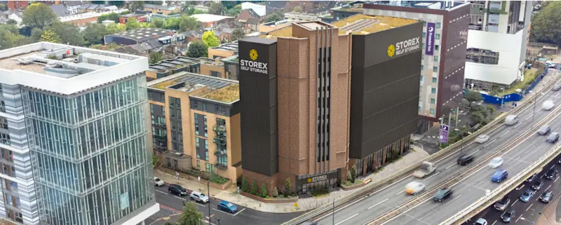 An aerial shot of Brentford