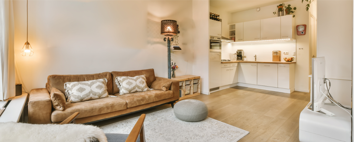 What storage unit size for a 1-bedroom flat in Brentford