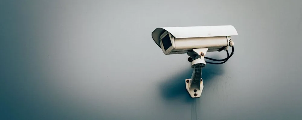 An image of a Facility security camera