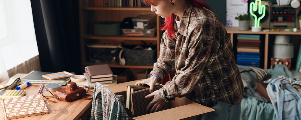 How to Pack a Dorm Room for Storage