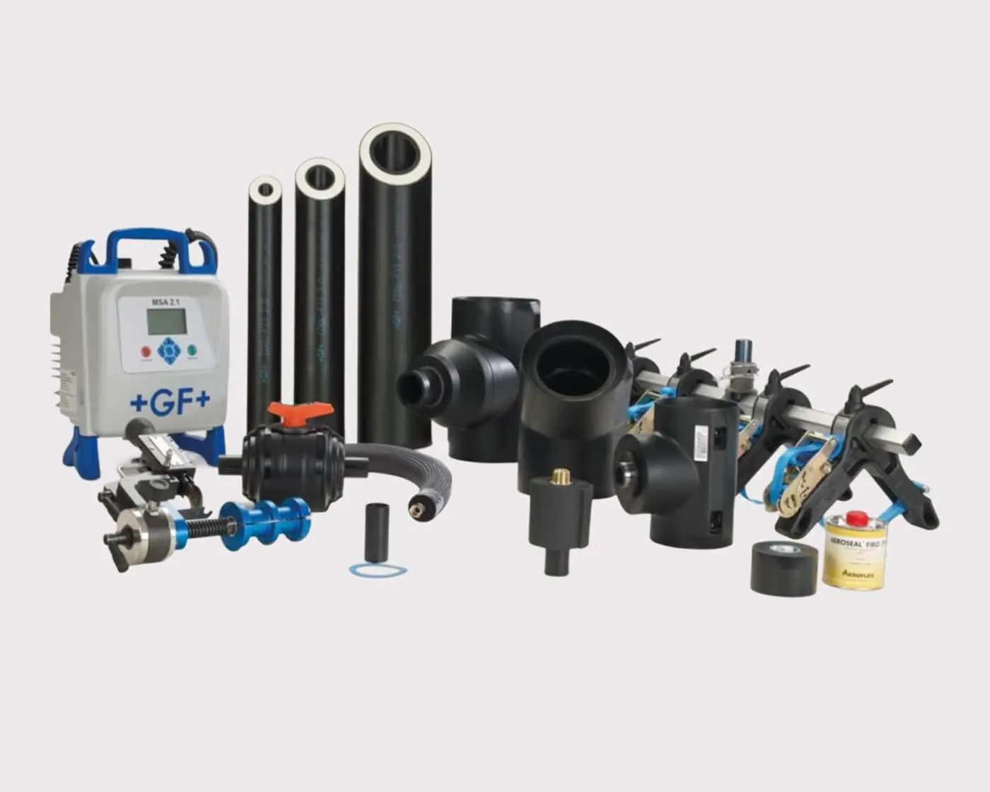 COOL-FIT 2.0 range of products including pipes and fittings.