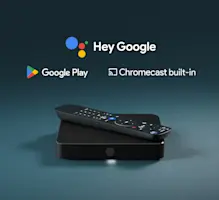 Hey google, google play, chromecast built-in