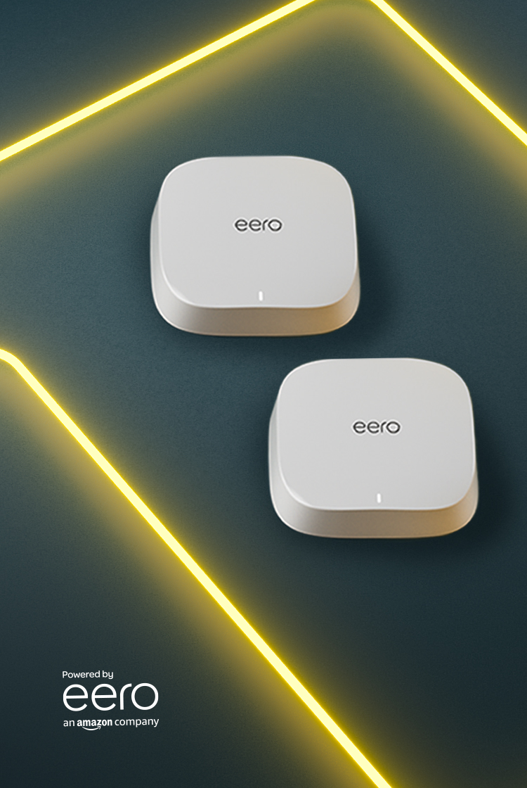 2 Amazon eero routers