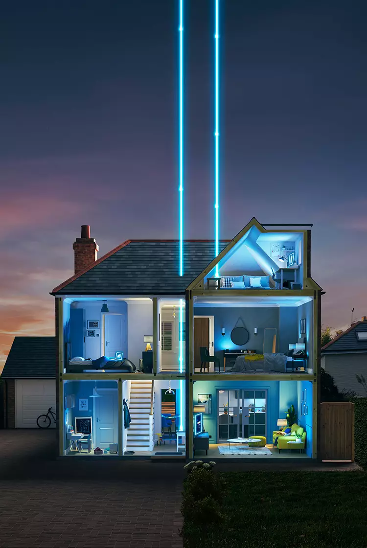Future Fibre + Amazon eero beamed into your home