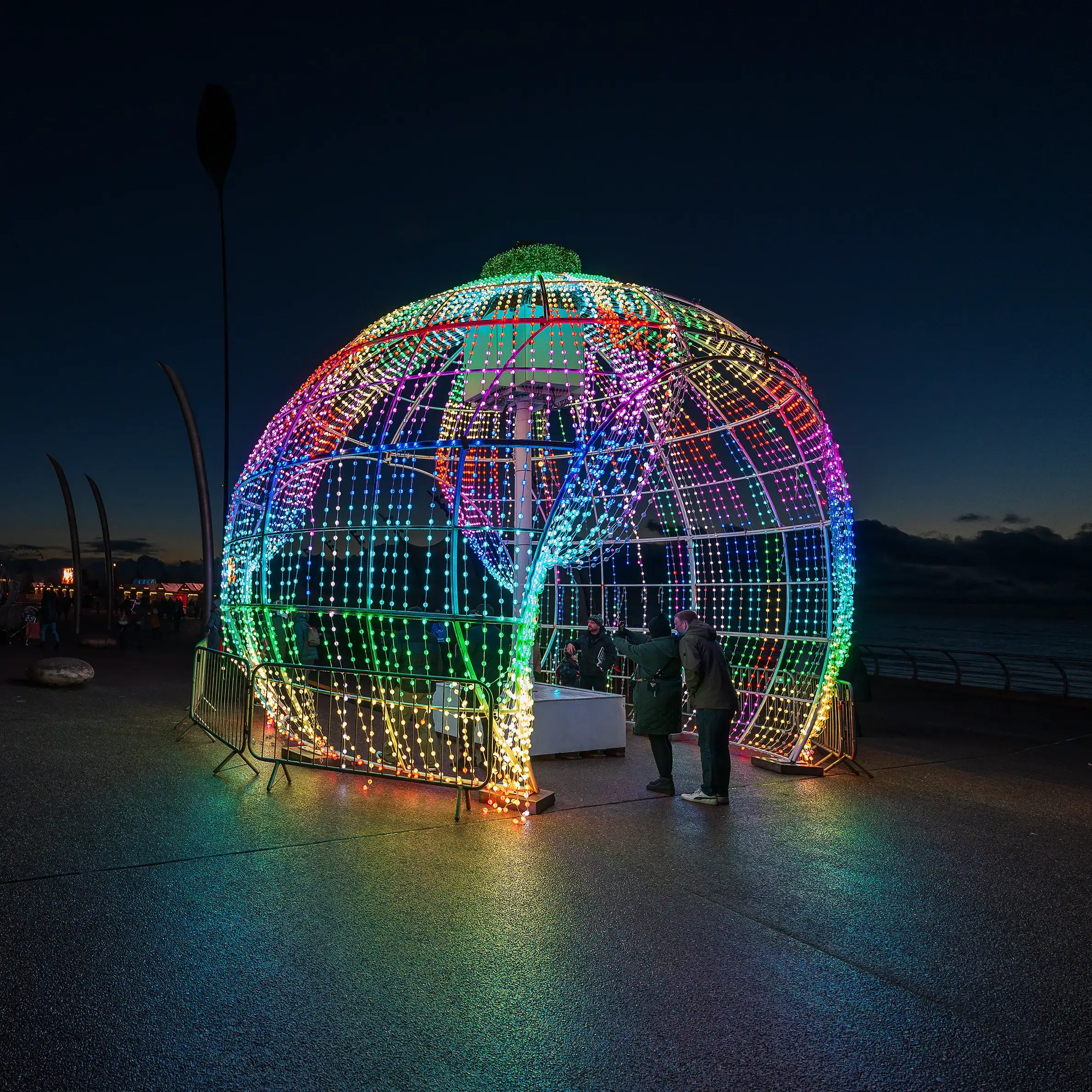 Blackpool illuminations - LED orb