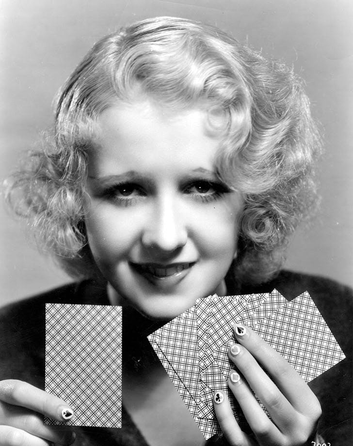 1940s Nails MARGARET CHUTE GETTY IMAGES