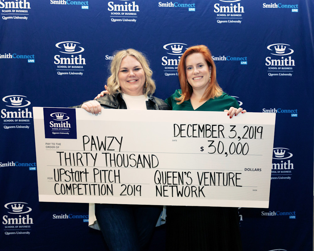 Pawzy Queen's Upstart Challenge winner