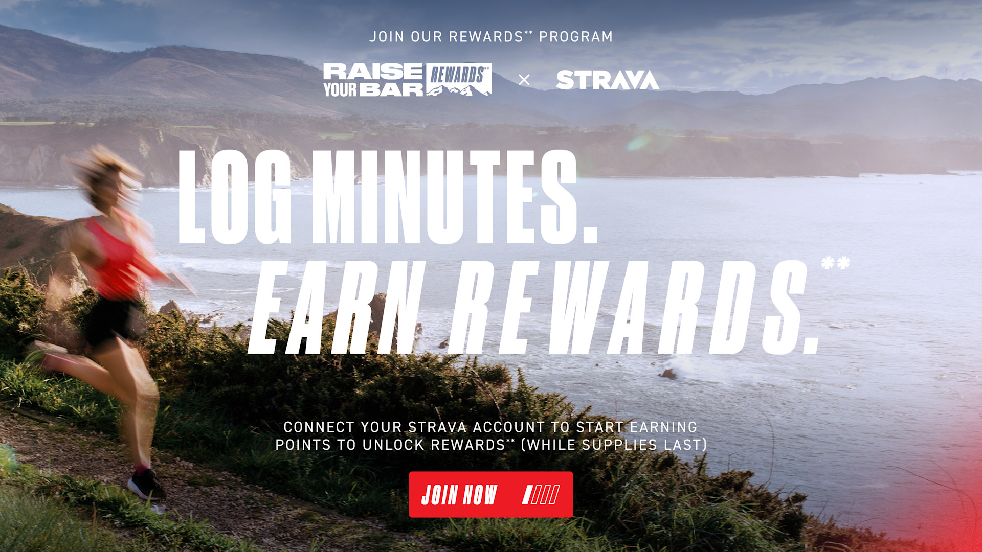 RAISE YOUR BAR Rewards Marquee **