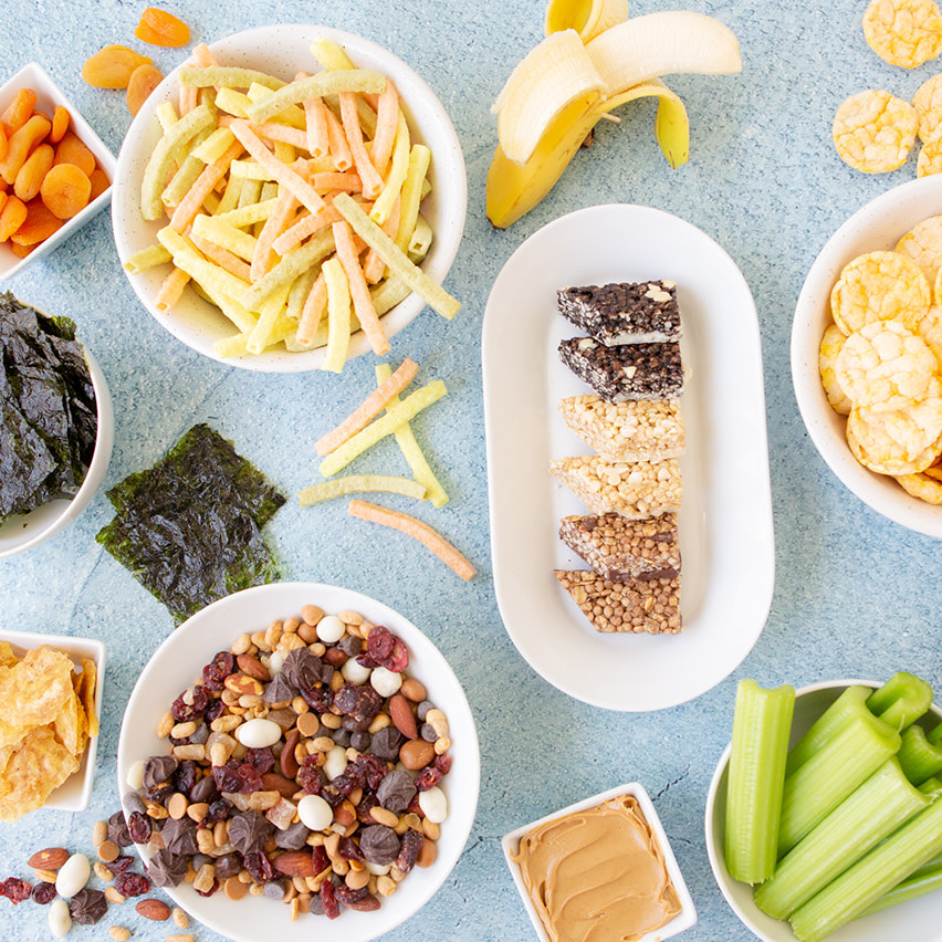 Visual Gluten Free snacks