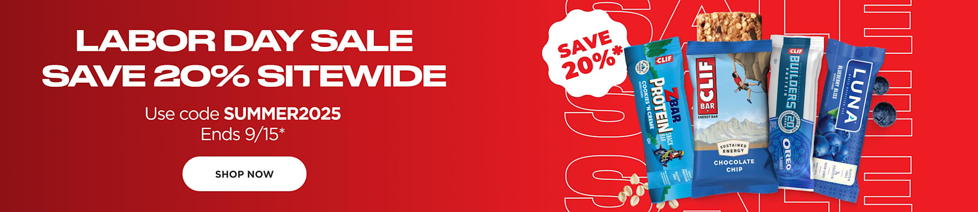 Save 20% sitewide with code SUMMER25 through 9/15