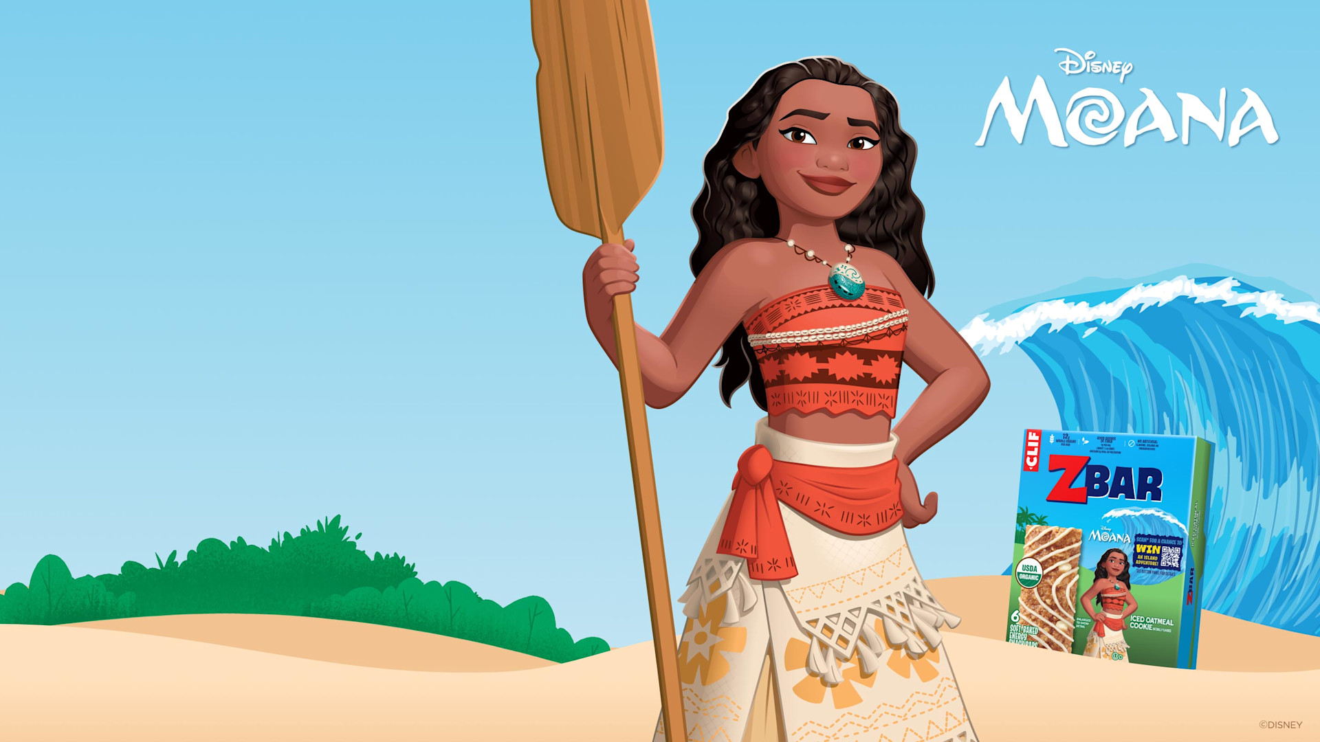 ZBAR featuring Disney's Moana