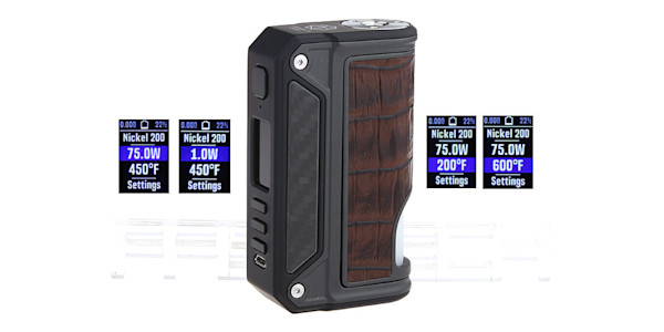 lost vape therion bf squonker dna75c