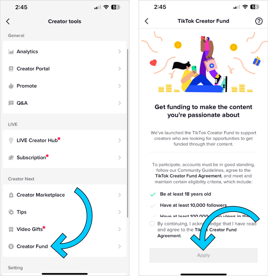 How To Join The TikTok Creator Fund & Make Money From TikTok | Later