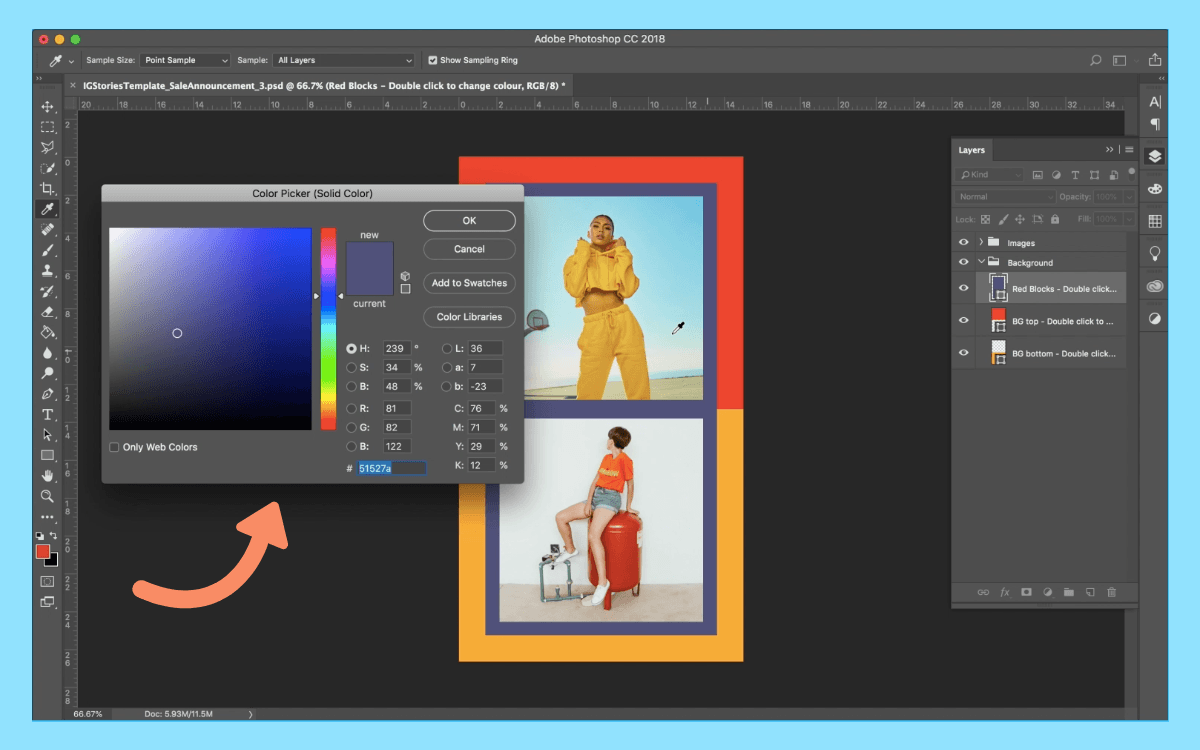 photoshop cc 18 cant move png files to project