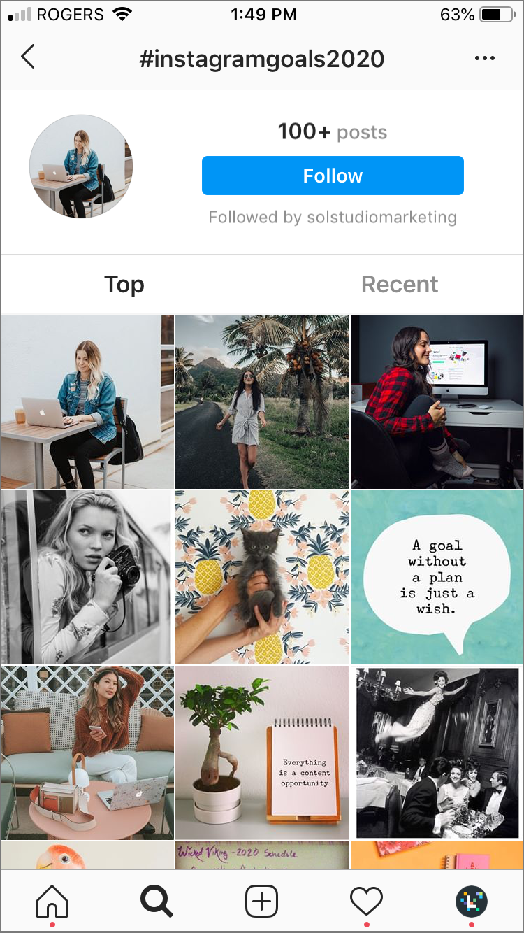 Follow Your Favorite Hashtags on Instagram