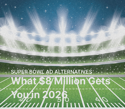 Super Bowl Advertising Alternatives: What $8 Million Gets You in 2026