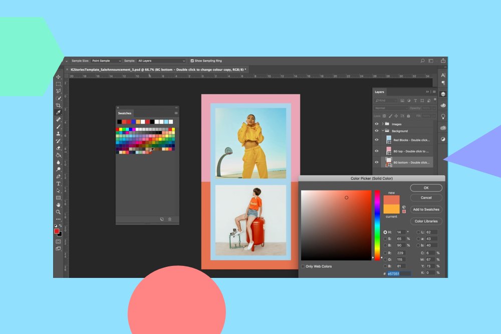 How to Edit Instagram Stories Templates with Adobe (Video)