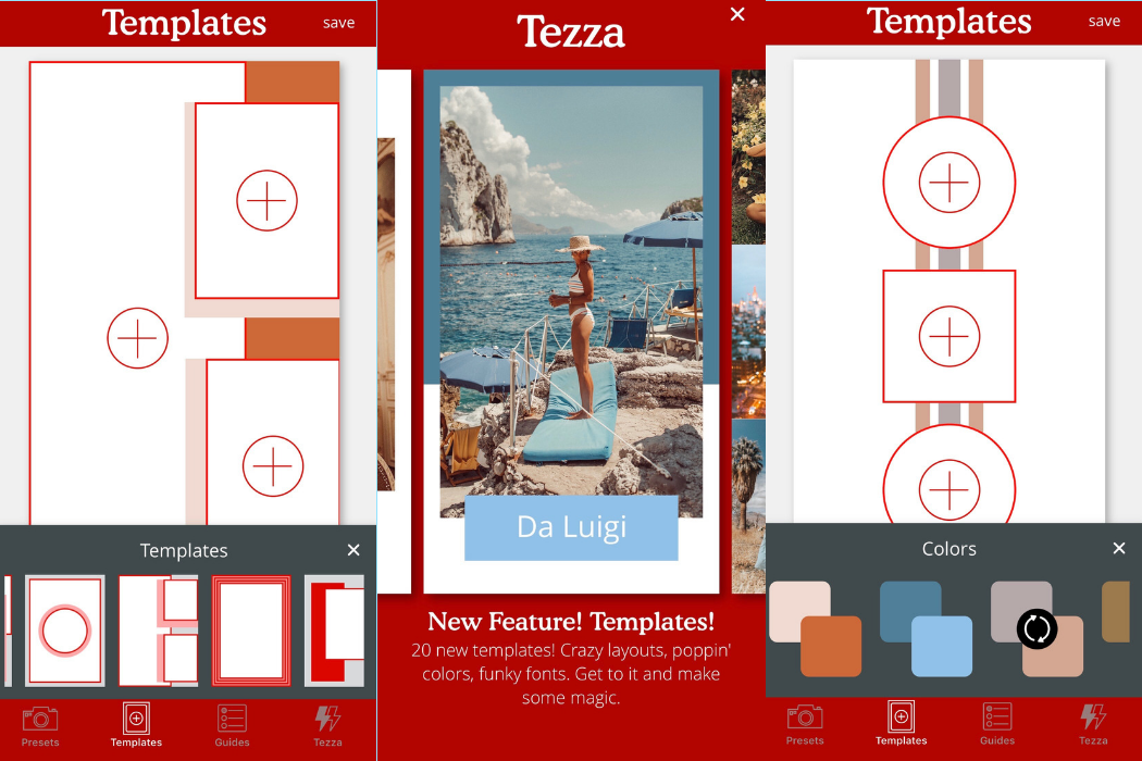 Use the Tezza App to Create Fun, Colorful Collages For Instagram