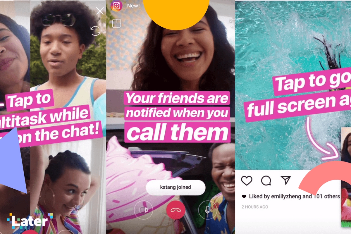 Instagram chat to on how video Video Call