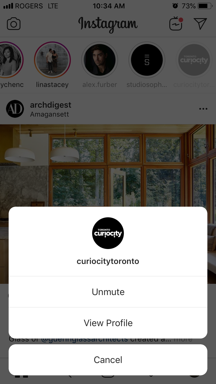 How to Mute Other People’s Instagram Stories