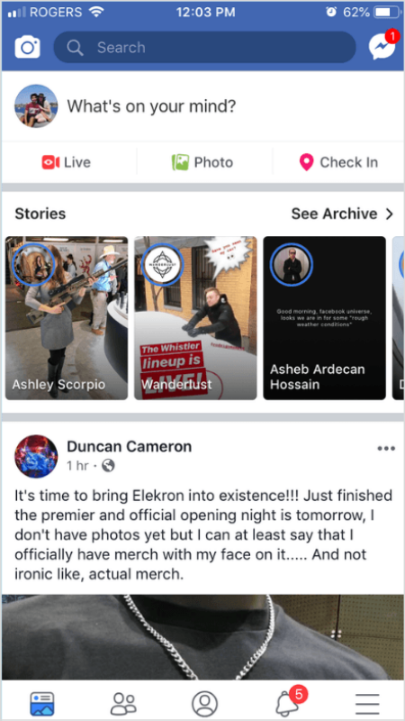 Use Facebook Stories for Business