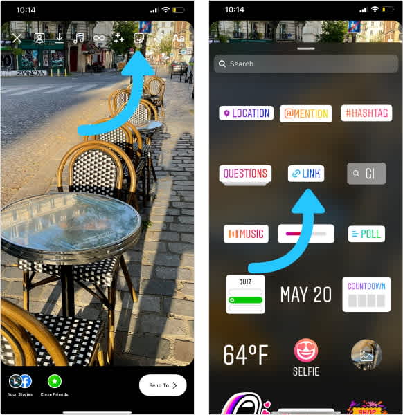 How to Use Instagram Stories Link Stickers 